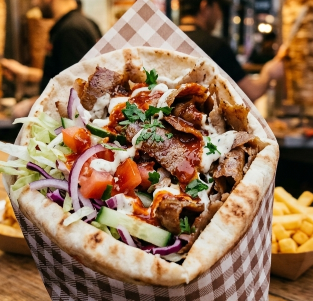 Authentic Doner Kebab